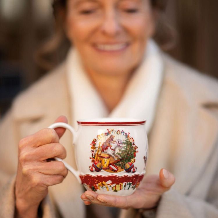 Villeroy & Boch Toy's Fantasy Beker Jumbo Santa 380ml (Wit) - Panache (Koksijde)