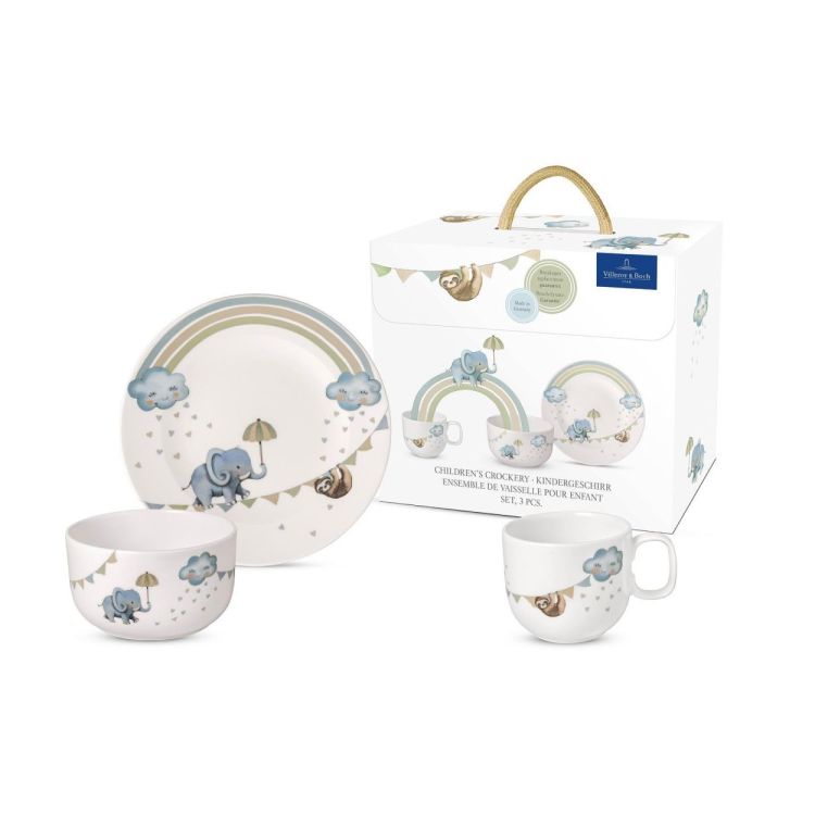 Villeroy & Boch Walk like an Elephant service enfant 3 pièces (Multi) - Panache (Koksijde)