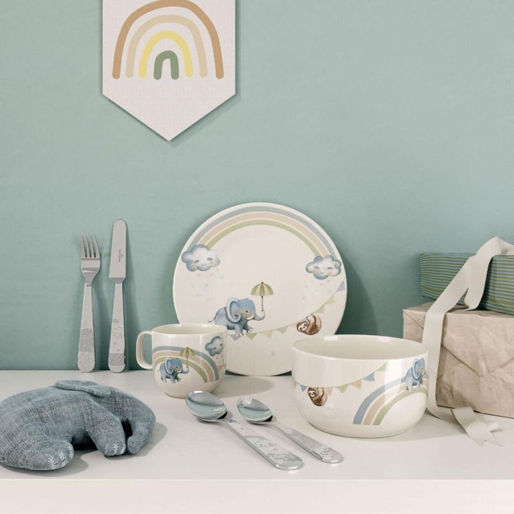 Villeroy & Boch Walk like an Elephant Kinderservies 7-delig (Multi) - Panache (Koksijde)