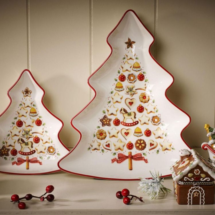 Villeroy & Boch Winter Bakery Schaal Kerstboom L (Rood) - Panache (Koksijde)