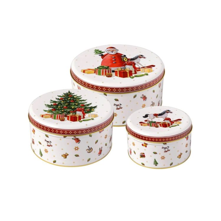 Villeroy & Boch Winter Collage Gebakjesdoos set 3 () - Panache (Koksijde)