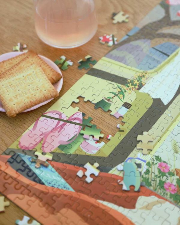 ViSSEVASSE camper by the ocean - puzzle 1000 pcs (Multi) - Panache (Koksijde)