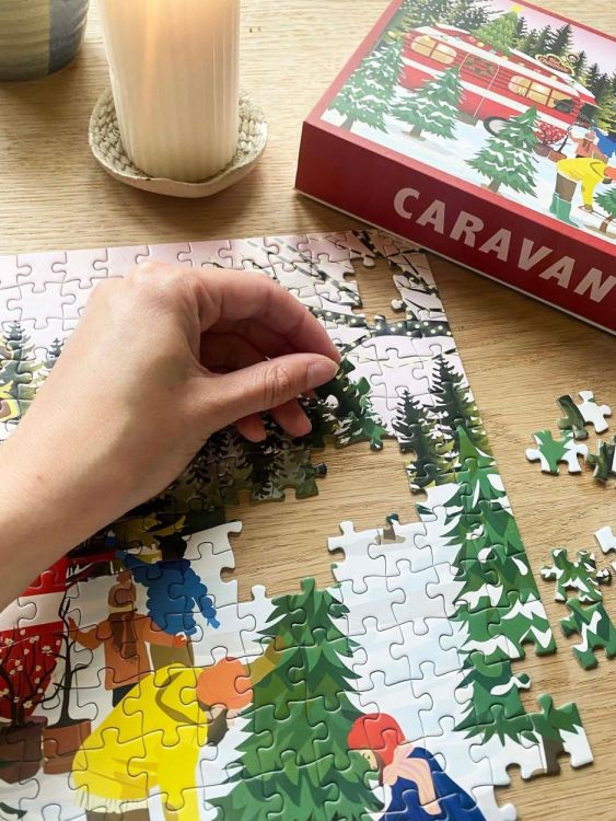 ViSSEVASSE caravan - puzzle 300 pcs (Multi) - Panache (Koksijde)
