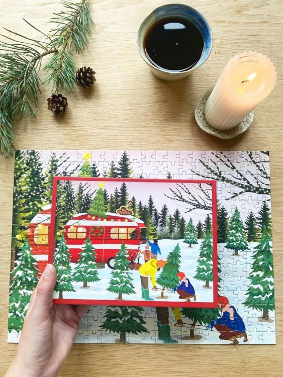 ViSSEVASSE caravan - puzzle 300 pcs (Multi) - Panache (Koksijde)