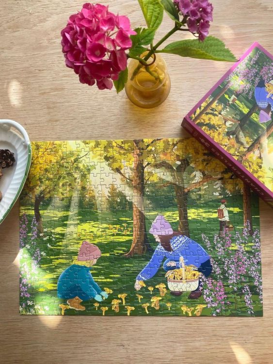 ViSSEVASSE chanterelles - puzzle 300 pcs (Multi) - Panache (Koksijde)