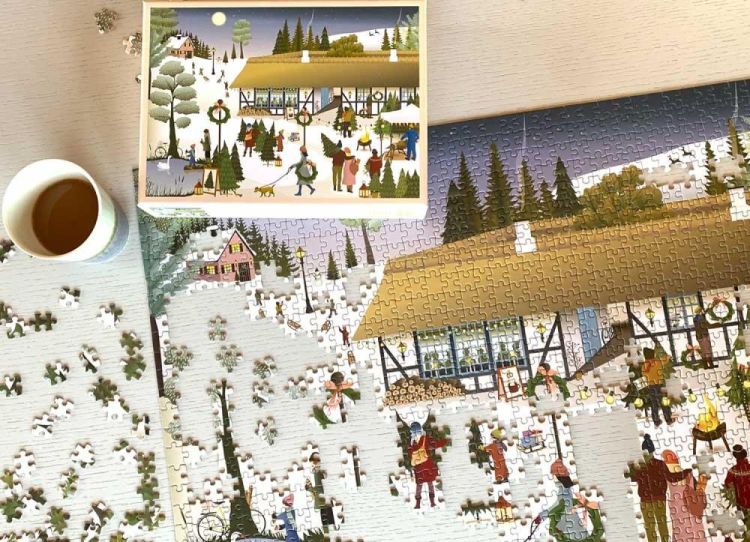 ViSSEVASSE christmas tree farm - puzzle 1000 pcs () - Panache (Koksijde)