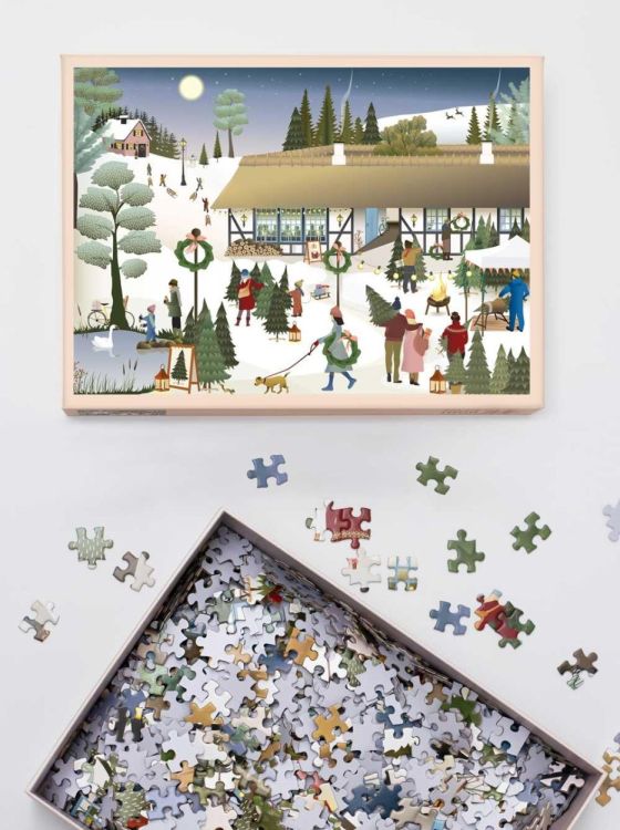 ViSSEVASSE christmas tree farm - puzzle 1000 pcs () - Panache (Koksijde)