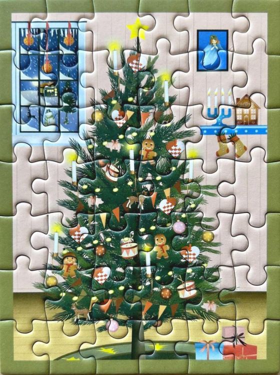 ViSSEVASSE christmas tree - mini puzzle () - Panache (Koksijde)