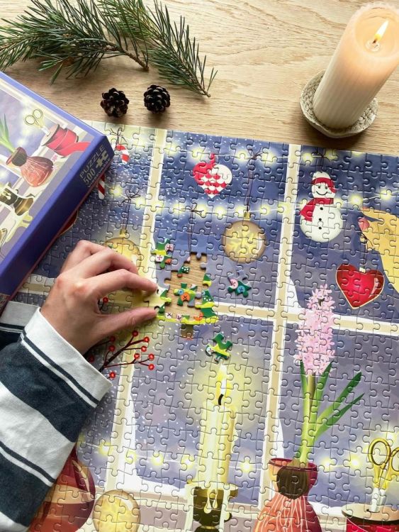 ViSSEVASSE christmas window - puzzle 500 pcs (Multi) - Panache (Koksijde)