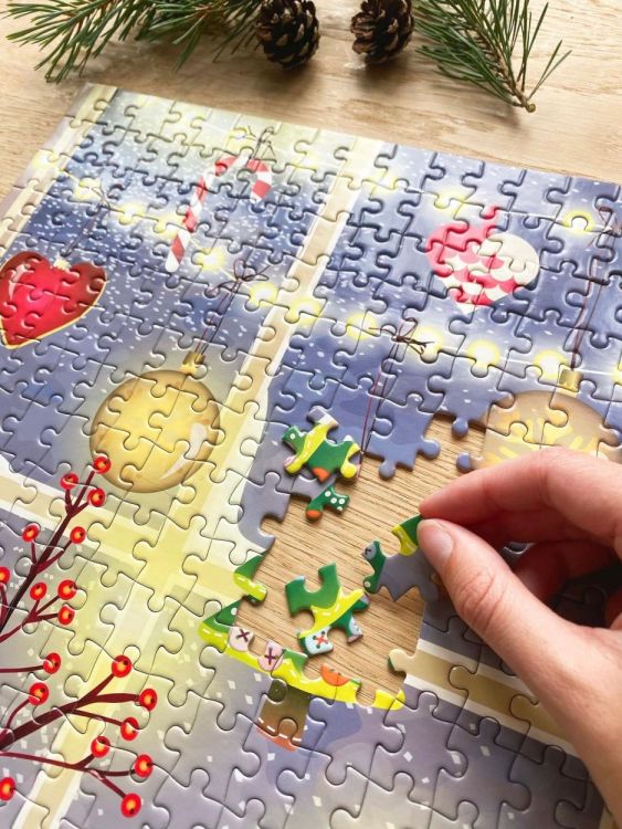 ViSSEVASSE christmas window - puzzle 500 pcs (Multi) - Panache (Koksijde)
