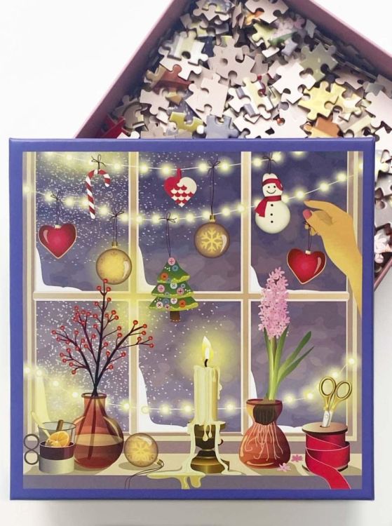 ViSSEVASSE christmas window - puzzle 500 pcs (Multi) - Panache (Koksijde)