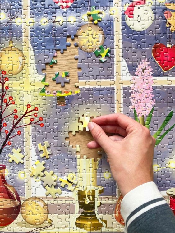 ViSSEVASSE christmas window - puzzle 500 pcs (Multi) - Panache (Koksijde)