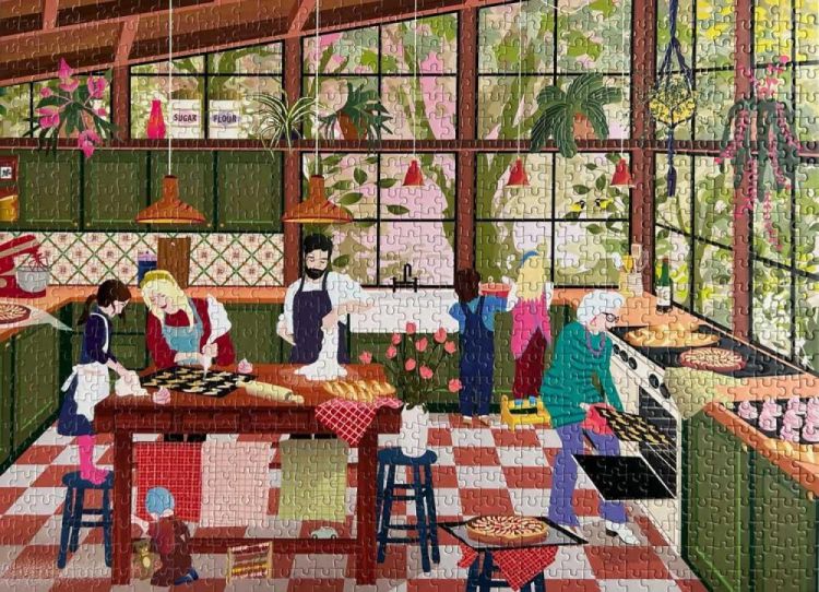 ViSSEVASSE cosy kitchen - puzzle 1000 pcs () - Panache (Koksijde)