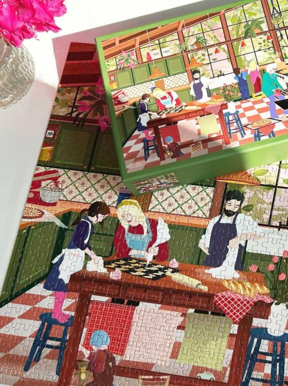 ViSSEVASSE cosy kitchen - puzzle 1000 pcs () - Panache (Koksijde)