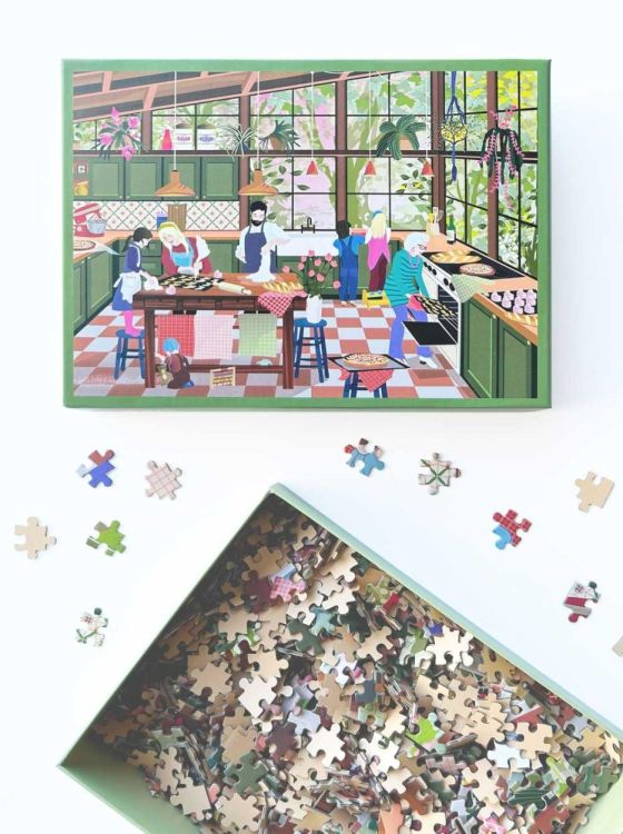 ViSSEVASSE cosy kitchen - puzzle 1000 pcs () - Panache (Koksijde)