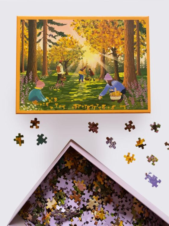 ViSSEVASSE forest treasures - puzzle 1000 pcs () - Panache (Koksijde)