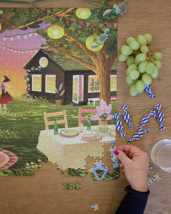 ViSSEVASSE garden party - puzzle 1000 pcs (Multi) - Panache (Koksijde)
