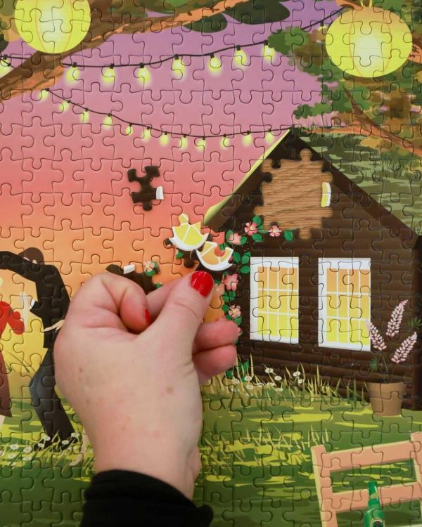 ViSSEVASSE garden party - puzzle 1000 pcs (Multi) - Panache (Koksijde)