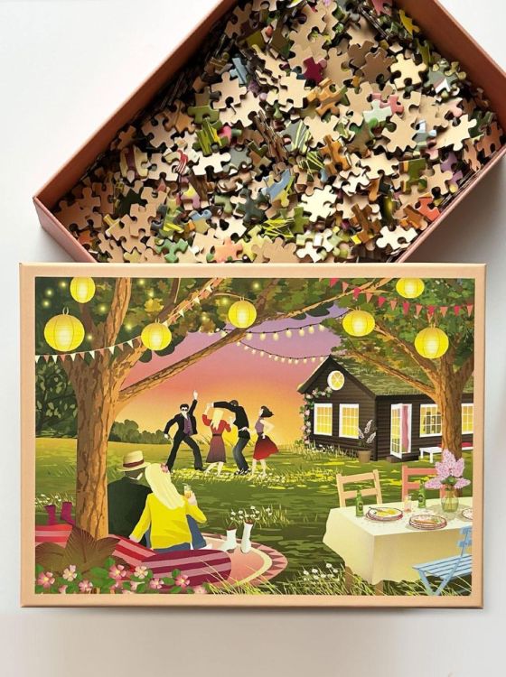 ViSSEVASSE garden party - puzzle 1000 pcs (Multi) - Panache (Koksijde)