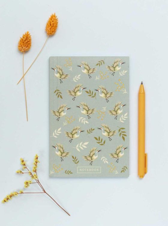 ViSSEVASSE iris - notebook 12x18 (Grey) - Panache (Koksijde)