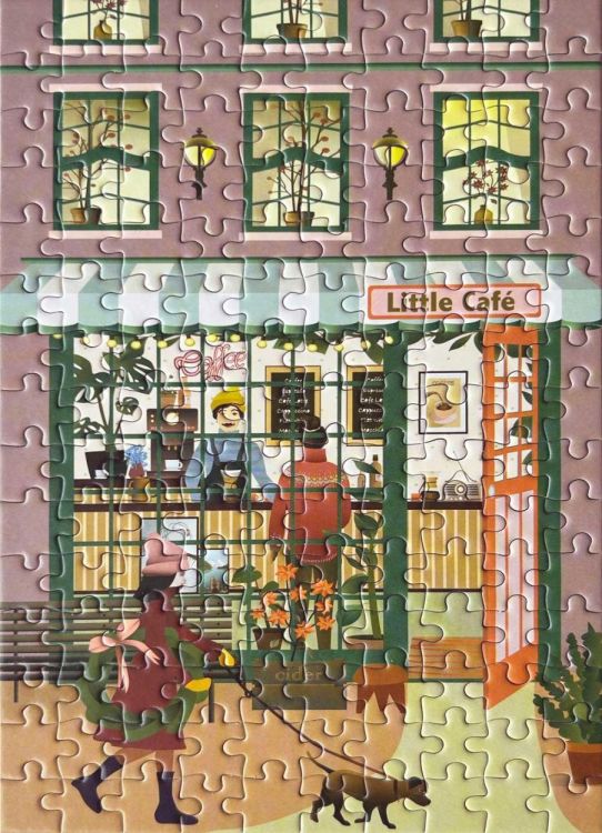 ViSSEVASSE little cafè - puzzle 150 pcs () - Panache (Koksijde)