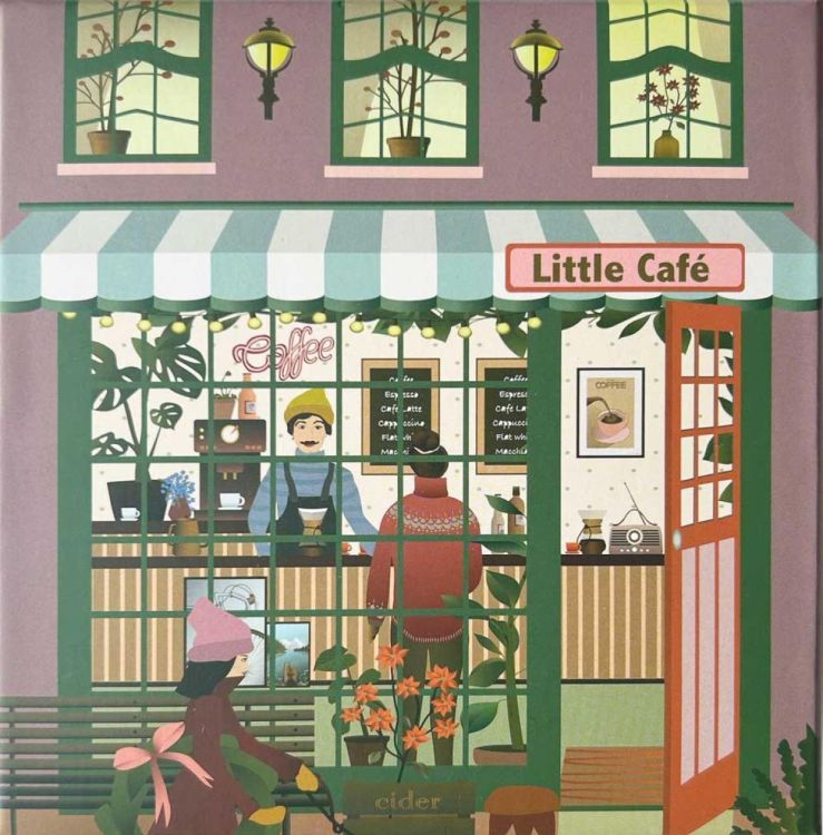 ViSSEVASSE little cafè - puzzle 150 pcs () - Panache (Koksijde)