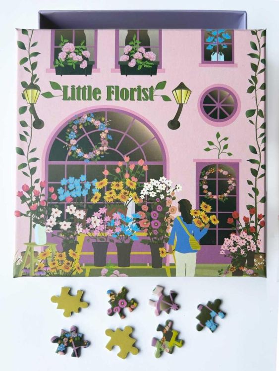 ViSSEVASSE little florist - puzzle 150 pcs () - Panache (Koksijde)