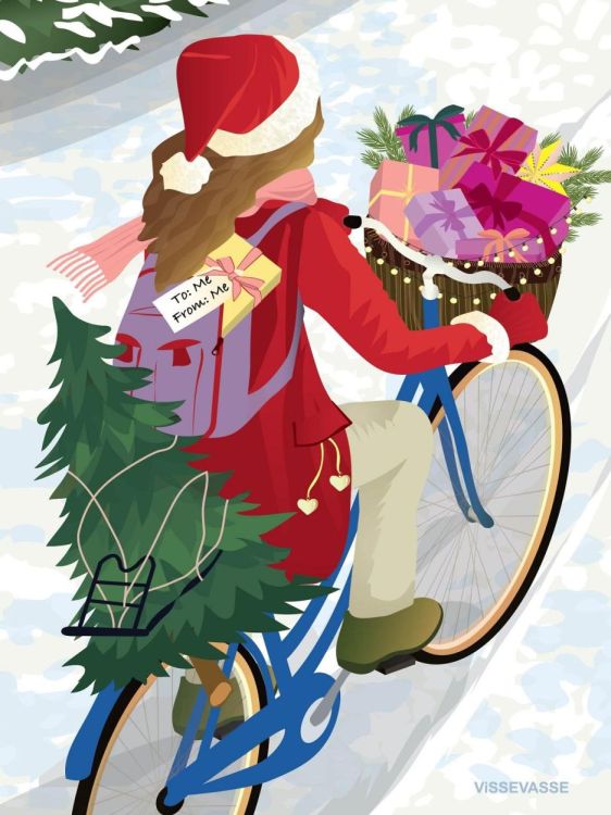 ViSSEVASSE loaded with christmas - greeting card () - Panache (Koksijde)