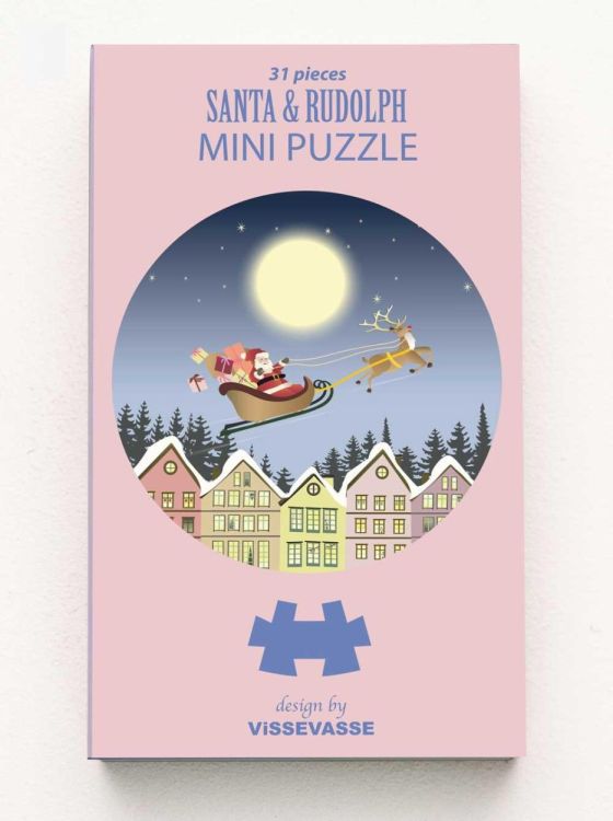 ViSSEVASSE santa & rudolph - mini puzzle () - Panache (Koksijde)