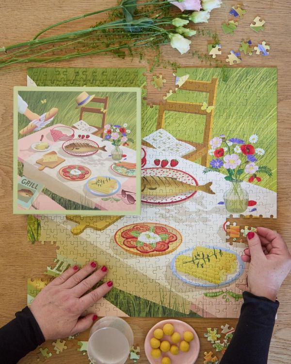 ViSSEVASSE summer table & me - puzzle 500 pcs (Multi) - Panache (Koksijde)