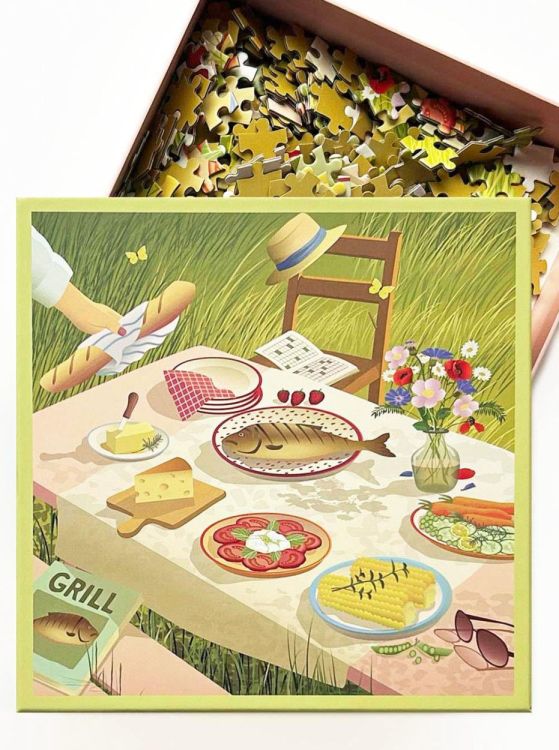 ViSSEVASSE summer table & me - puzzle 500 pcs (Multi) - Panache (Koksijde)