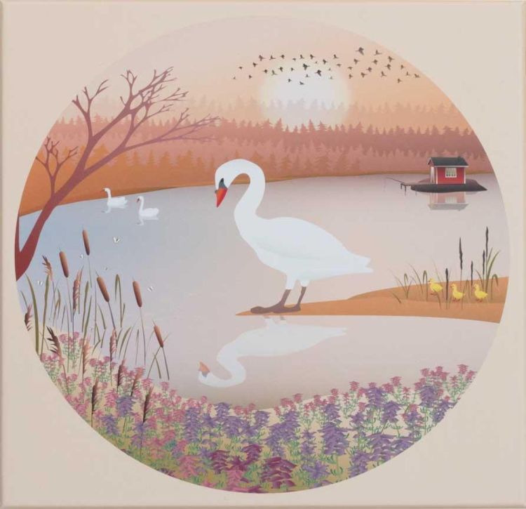 ViSSEVASSE the swan - puzzle 1000 pcs () - Panache (Koksijde)