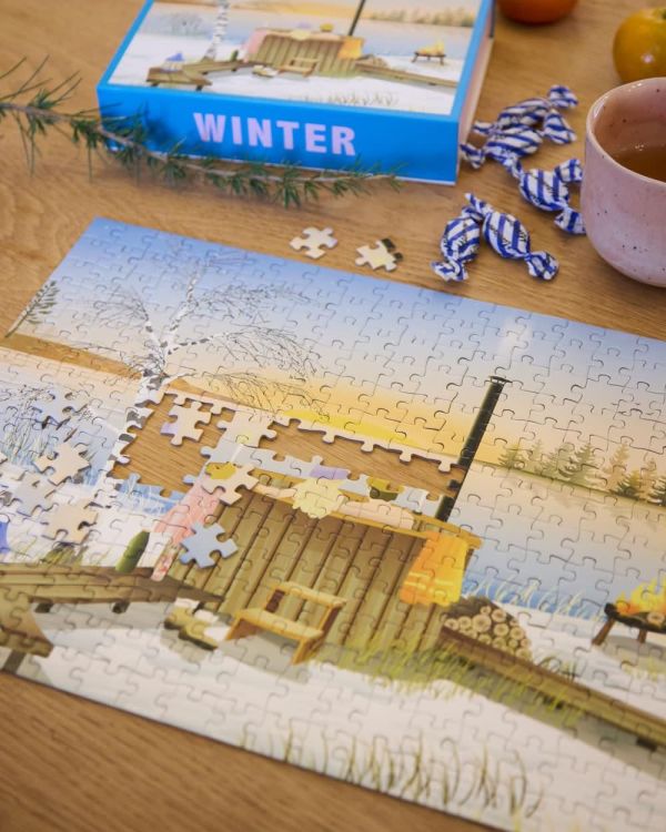 ViSSEVASSE winter - puzzle 300 pcs (Multi) - Panache (Koksijde)