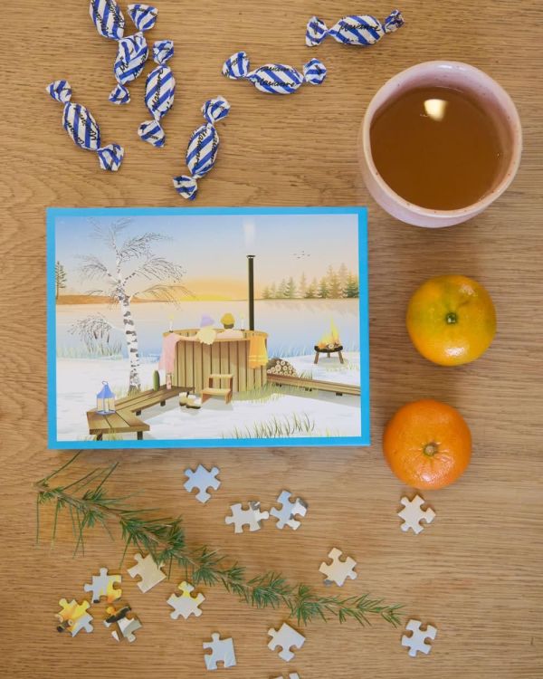 ViSSEVASSE winter - puzzle 300 pcs (Multi) - Panache (Koksijde)