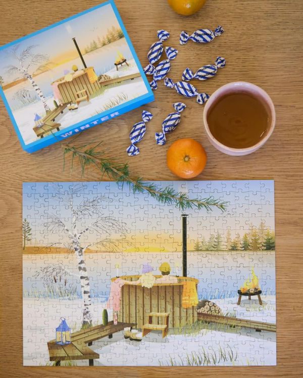 ViSSEVASSE winter - puzzle 300 pcs (Multi) - Panache (Koksijde)