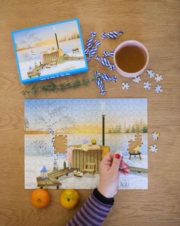 ViSSEVASSE winter - puzzle 300 pcs (Multi) - Panache (Koksijde)