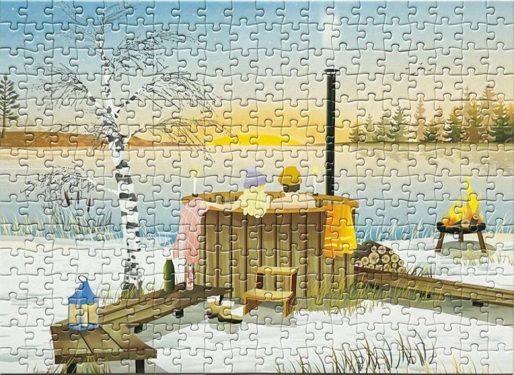 ViSSEVASSE winter - puzzle 300 pcs (Multi) - Panache (Koksijde)