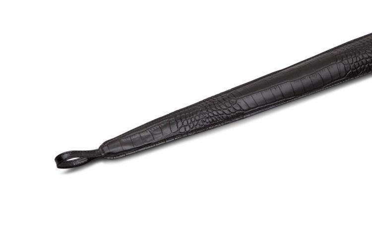 Walking Sticks Schoenlepel Black Croco leer lang Utile4 (Black) - Panache (Koksijde)