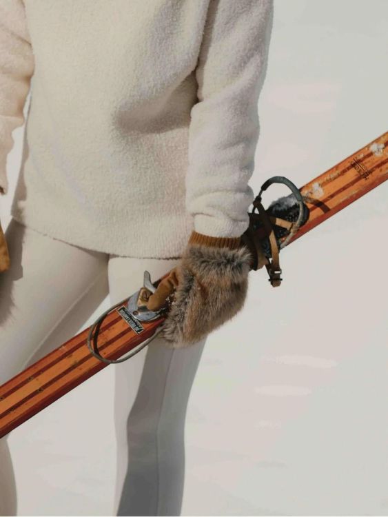 Waro by Plaids Cocooning Handschoenen Fausse Fourrure - contrasté (Marron) - Panache (Koksijde)