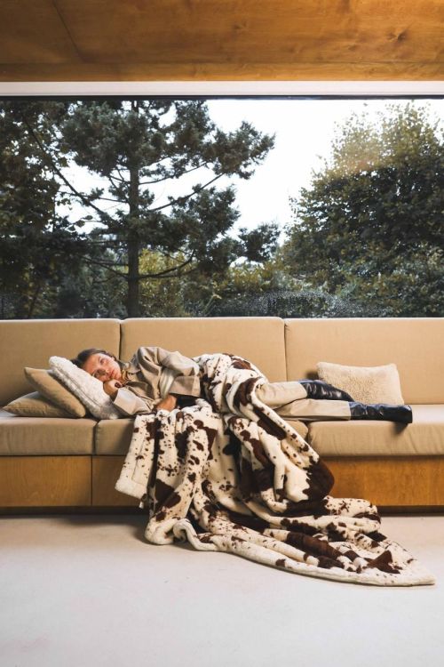 Waro by Plaids Cocooning Plaid Cocooning cow 150x200cm (Cow) - Panache (Koksijde)