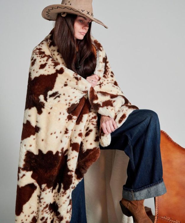 Waro by Plaids Cocooning Plaid Cocooning cow 150x200cm (Cow) - Panache (Koksijde)
