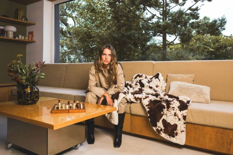 Waro by Plaids Cocooning Plaid Cocooning cow 150x200cm (Cow) - Panache (Koksijde)