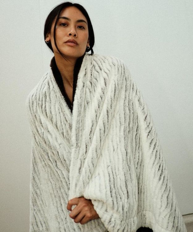 Waro by Plaids Cocooning Plaid Nougatine 150x200cm (Nougatine) - Panache (Koksijde)