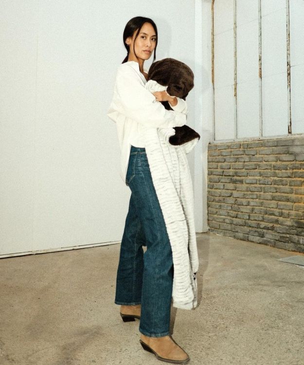 Waro by Plaids Cocooning Plaid Nougatine 150x200cm (Nougatine) - Panache (Koksijde)