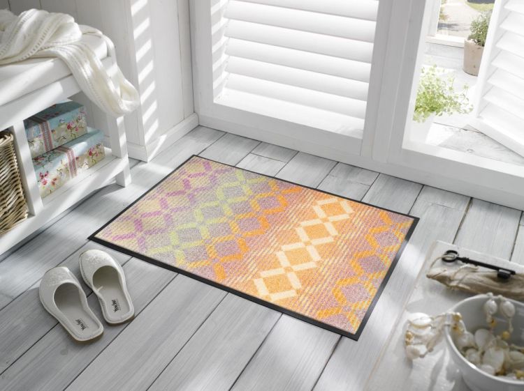 Wash + Dry Floor Fashion Diamond Melody 50x75cm (Multi) - Panache (Koksijde)