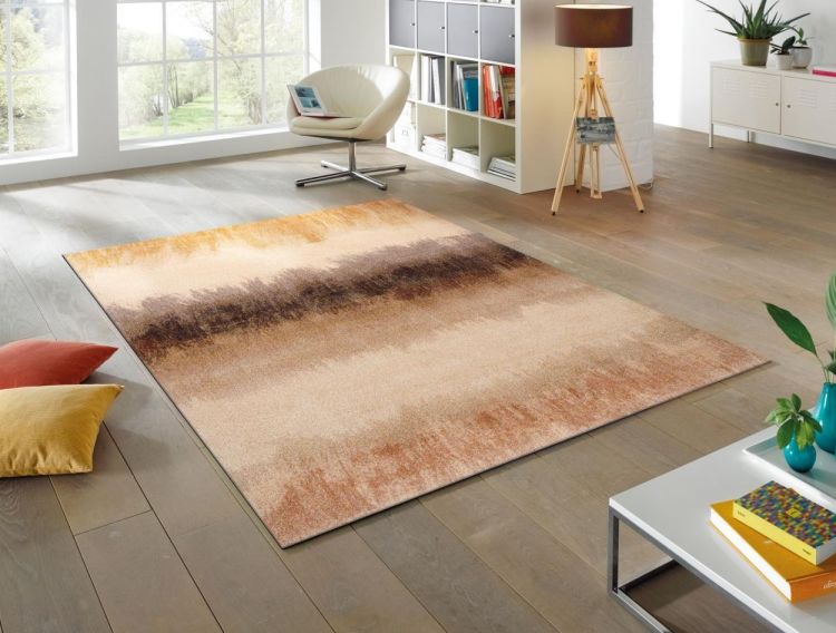 Wash + Dry Floor Fashion Bronze Bands 170x240cm (Multi) - Panache (Koksijde)