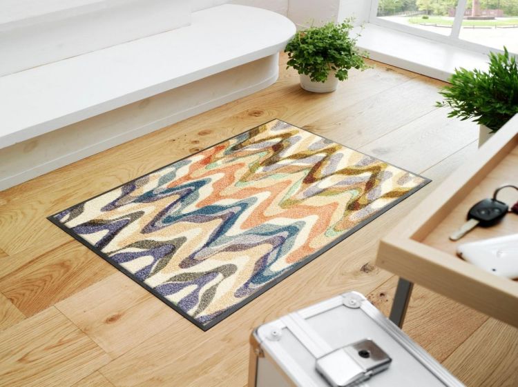 Wash + Dry Floor Fashion Easy Current 50x75cm (Multi) - Panache (Koksijde)