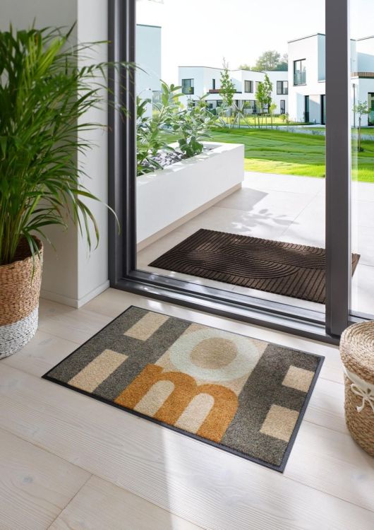 Wash + Dry Floor Fashion Home Letters 50x75cm (Multi) - Panache (Koksijde)