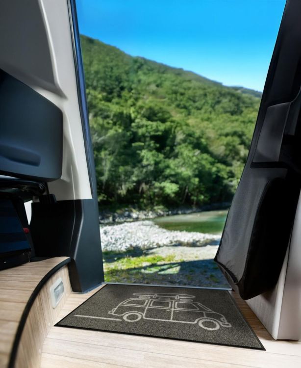 Wash + Dry Floor Fashion Keep it Simple grey 40x60cm (Grey) - Panache (Koksijde)