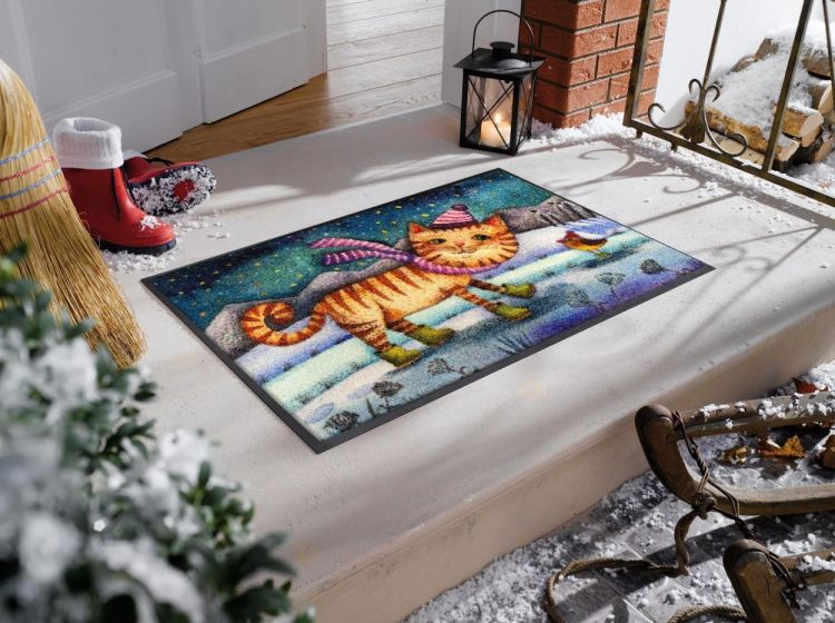 Wash + Dry Floor Fashion Little Boots 50x75cm (Multi) - Panache (Koksijde)